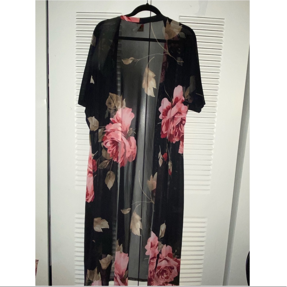 Floral Sheer Duster/Kimono